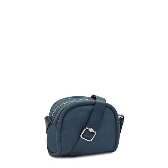 Bolsos Cruzados Kipling Jesper Azul Marino Grises | MX 1182SG